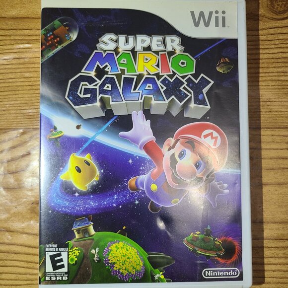 Super Mario Galaxy Nintendo Wii Game (CIB) - Picture 1 of 4